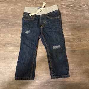 Old Navy Relaxed Fit Distressed Jeans Size 12-18M